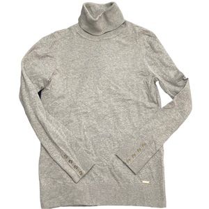 NWOT Tommy Hilfiger gray turtleneck sweater